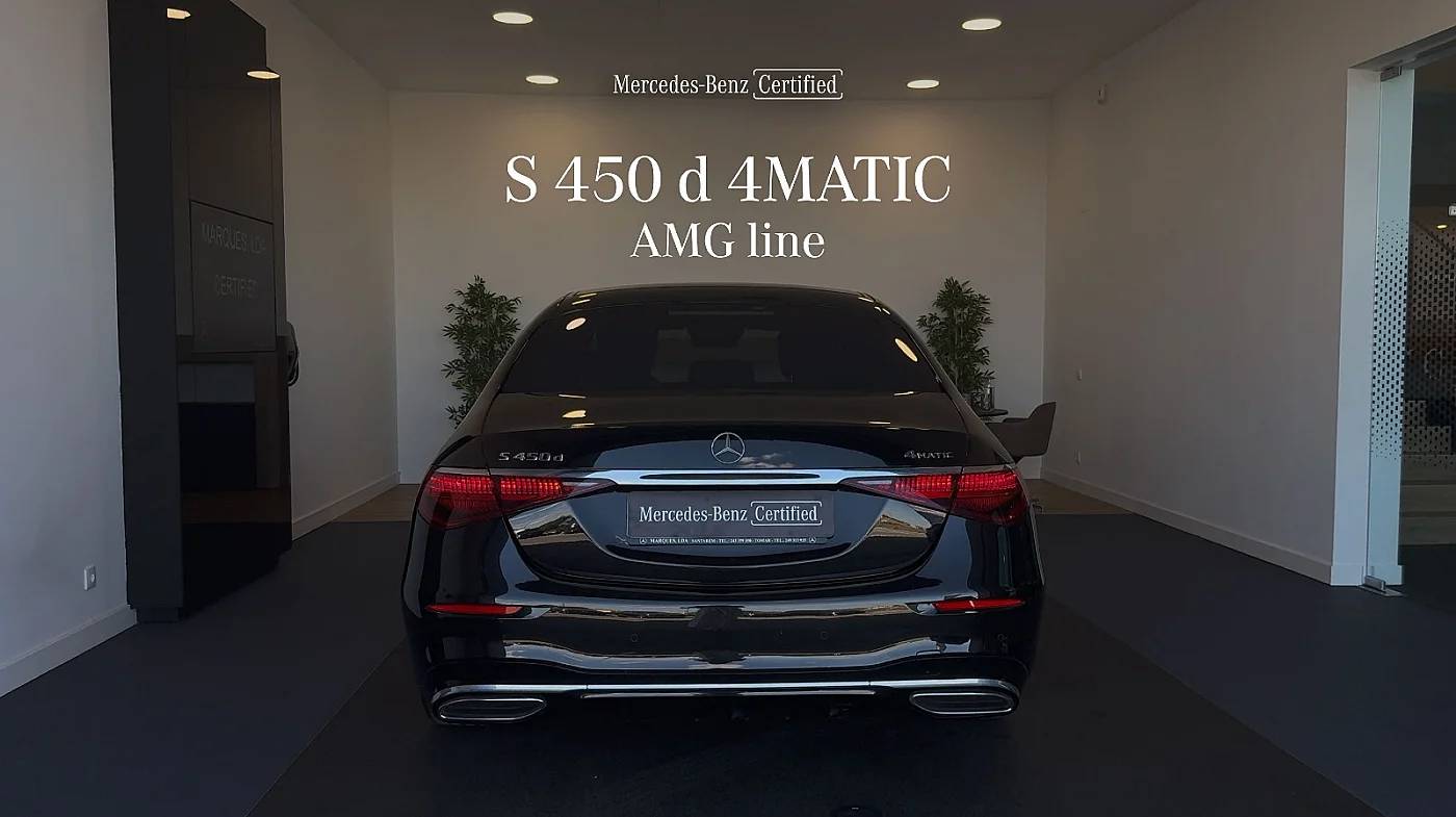 Oportunidade da Semana Certified | Mercedes-Benz S 450 d 4MATIC
