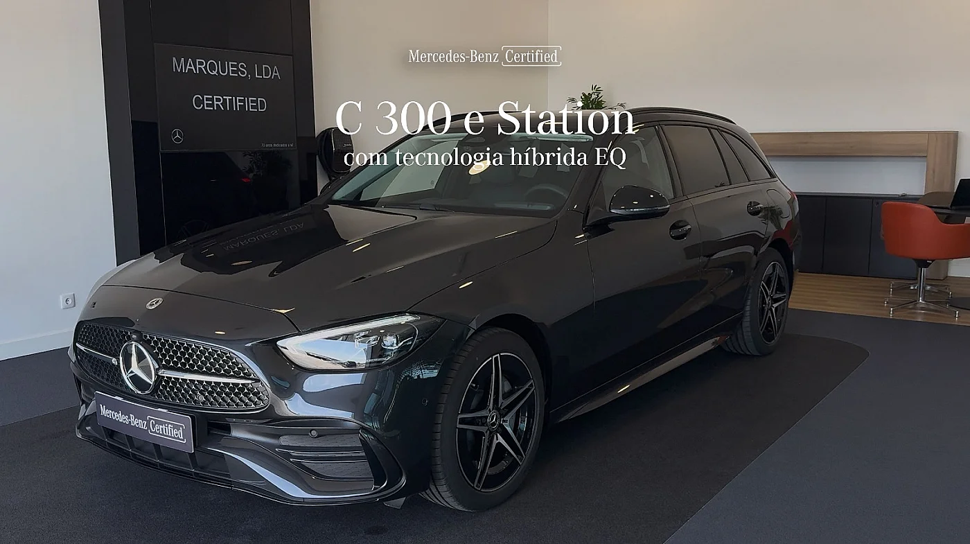 Oportunidade da Semana Certified | Mercedes-Benz C 300 e Station