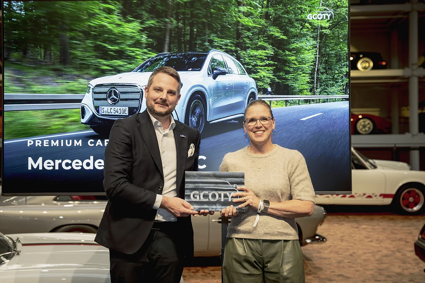 O Mercedes-Benz GLC elétrico foi eleito “German Premium Car of the Year”