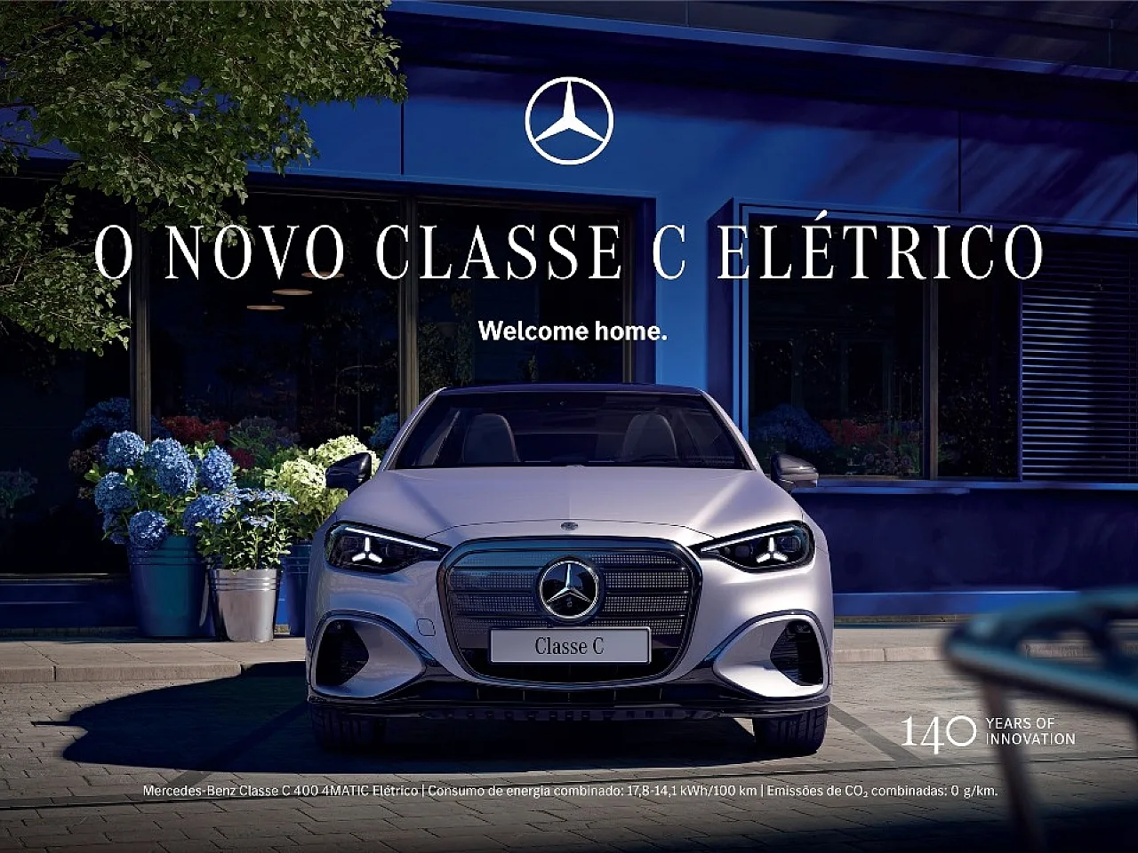 Apresentação do novo Classe C Elétrico no concessionário Marques Lda.